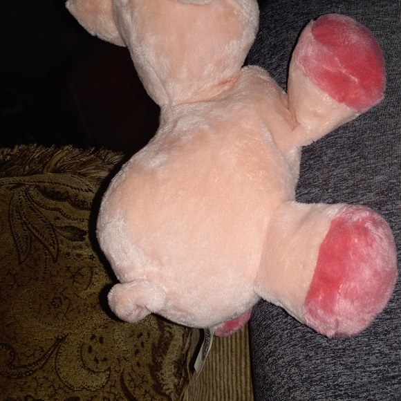 Soft Stuffed Pink Pig - Picture 2 of 3